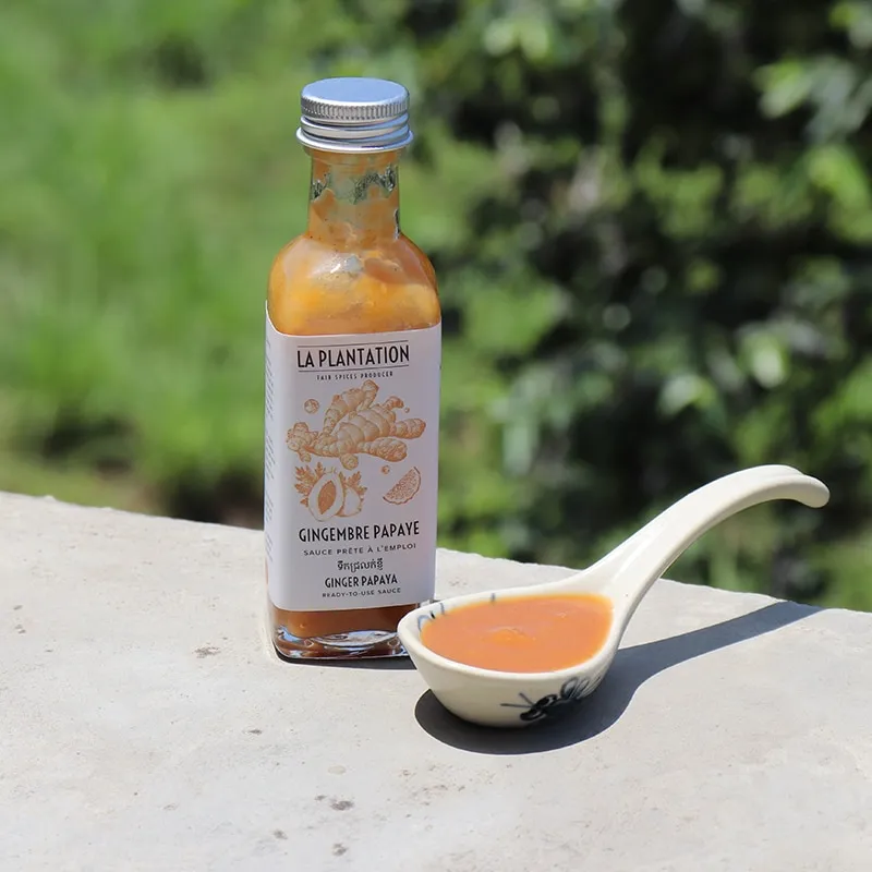 La Plantation sauce gingembre papaye douce