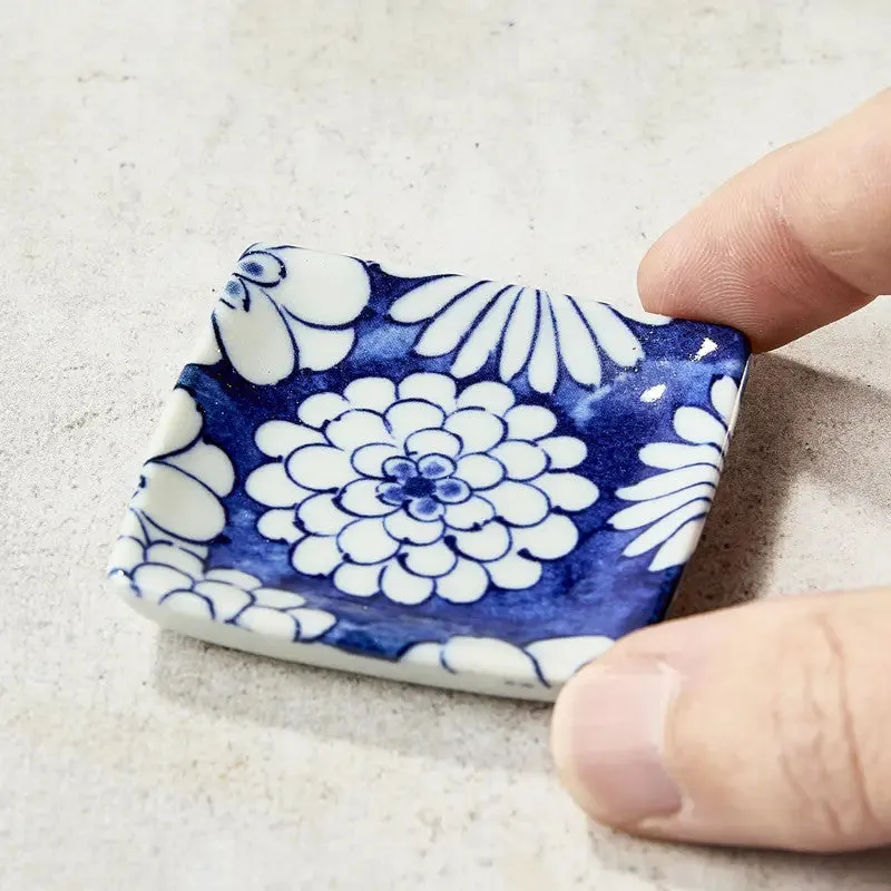 NISHIKIDORI coupelle à encens porcelaine japonaise 5,5 cm