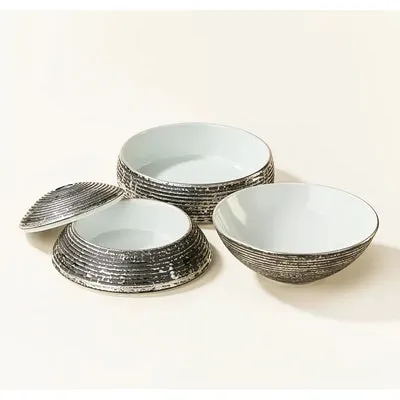 Nishikidori Jubako Sphère Kuroyusendanginsai boîte bento 3 étages