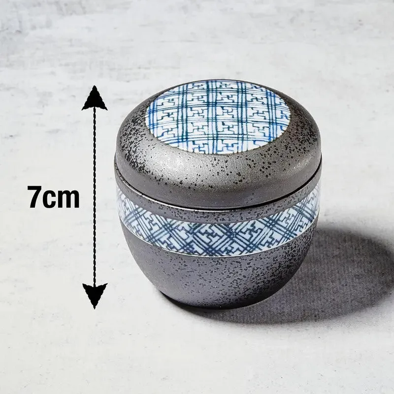 NISHIKIDORI Black Crystal bol chawan-mushi flan vapeur