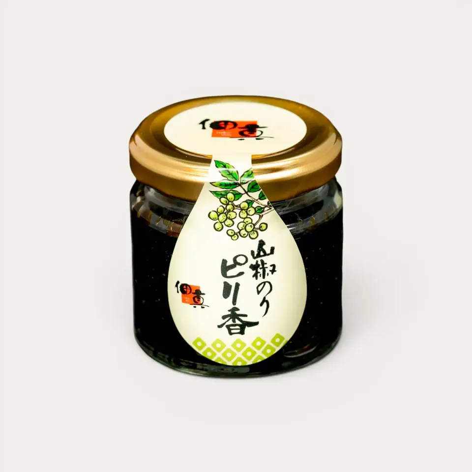 Nishikidori tsukudani nori sansho condiment riz 70 g