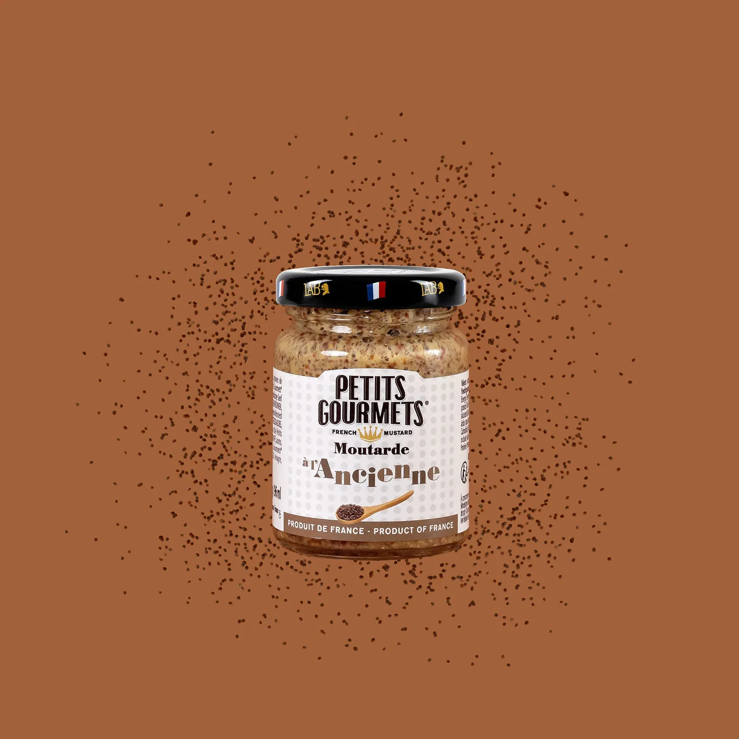 Pommery Petits Gourmets à l'Ancienne moutarde 100 g en grains
