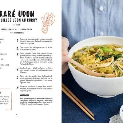 Nishikidori Ramen Pad Thai & Co livre nouilles 40 recettes