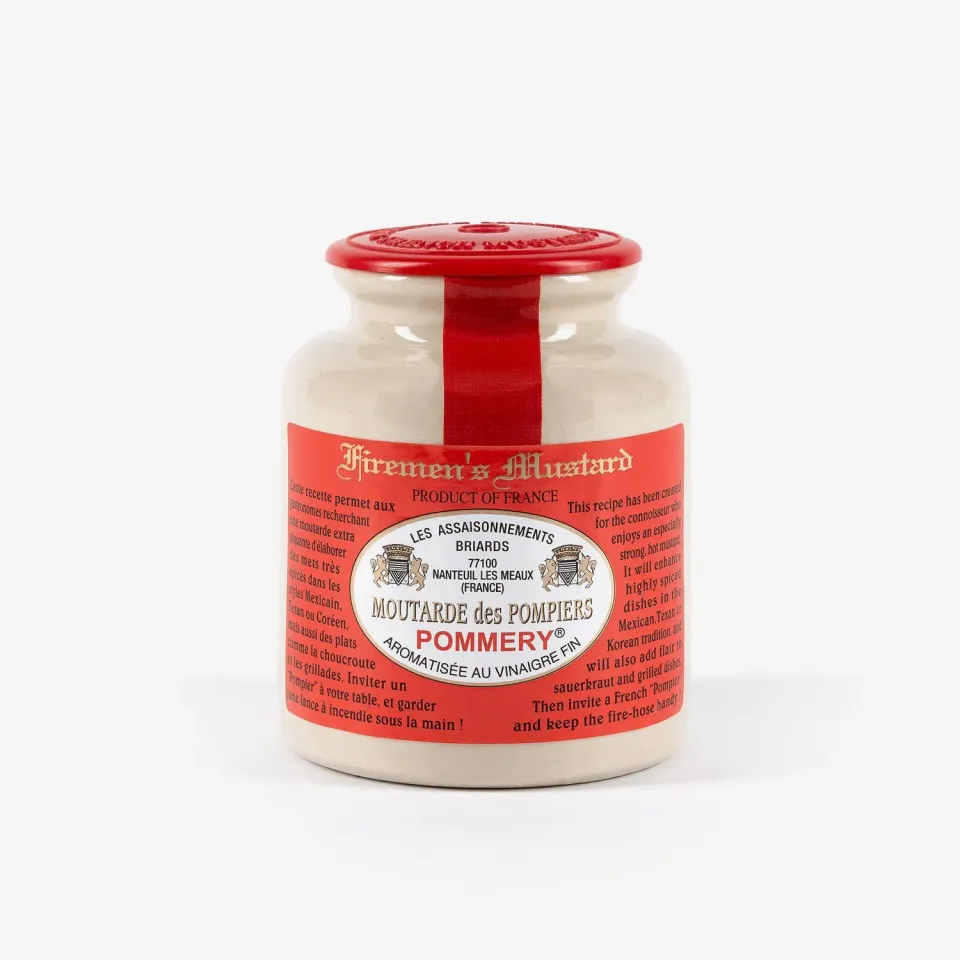 Pommery Moutarde des Pompiers 250 g forte au piment