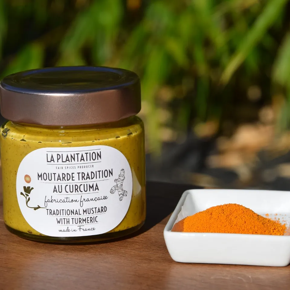 La Plantation Tradition Moutarde au Curcuma force douce