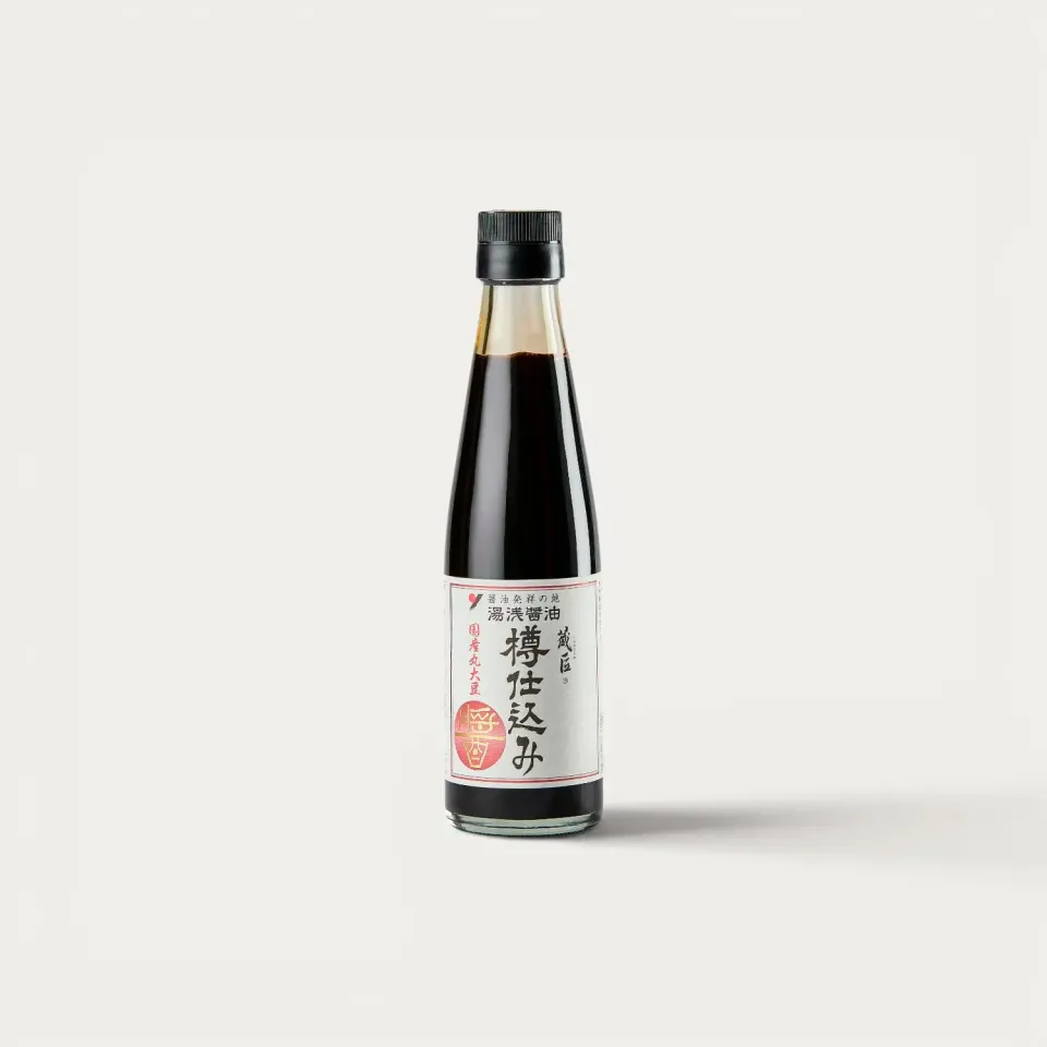 Nishikidori Kurano Tarujikomi sauce soja 200 ml fût bois