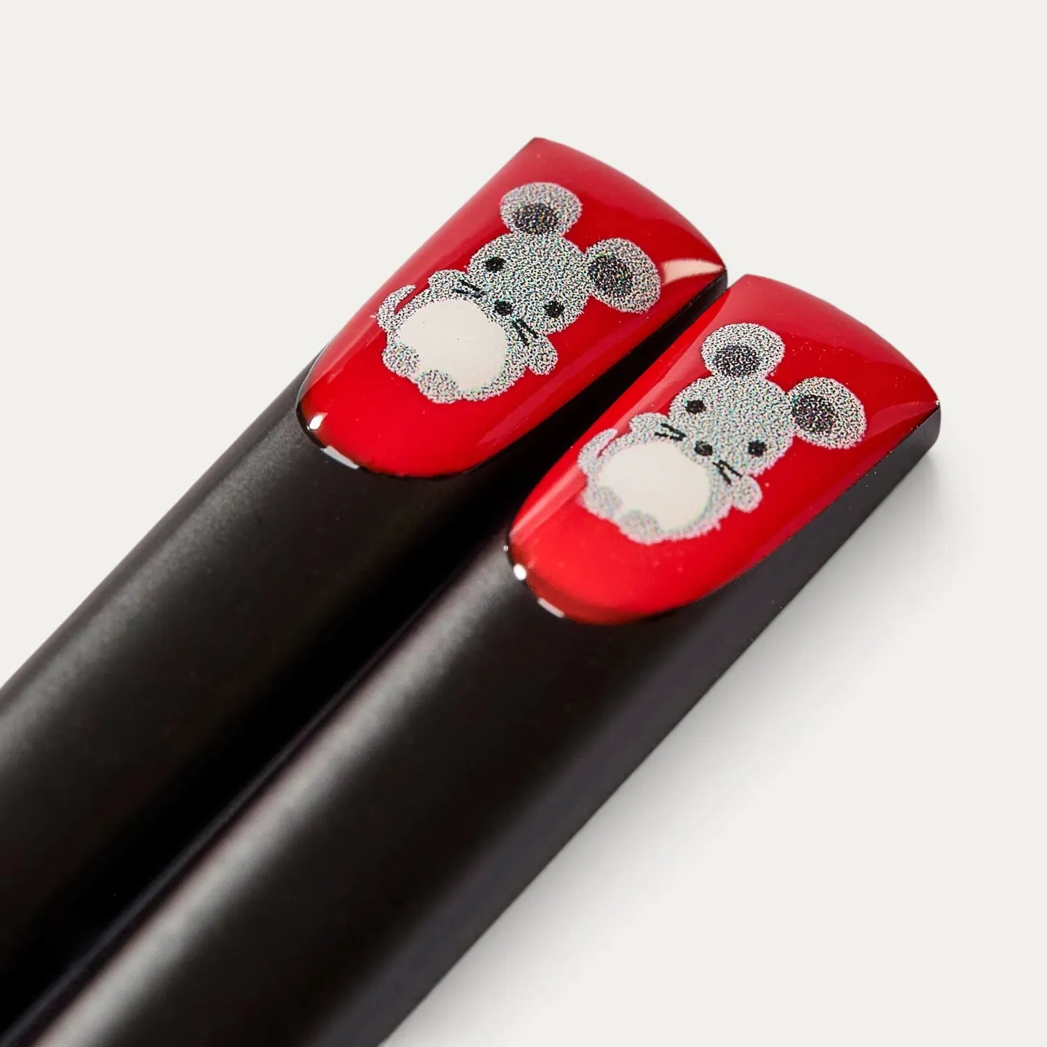 Nishikidori baguettes bois signe zodiaque la paire