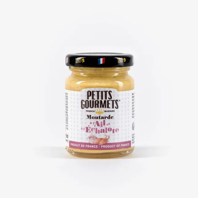 Pommery Petits Gourmets Moutarde Ail Échalote 100 g