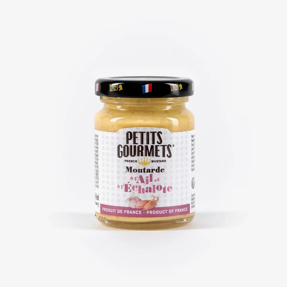 Pommery Petits Gourmets Moutarde Ail Échalote 100 g