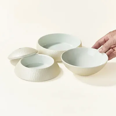 Nishikidori Jubako sphère bento 3 étages porcelaine