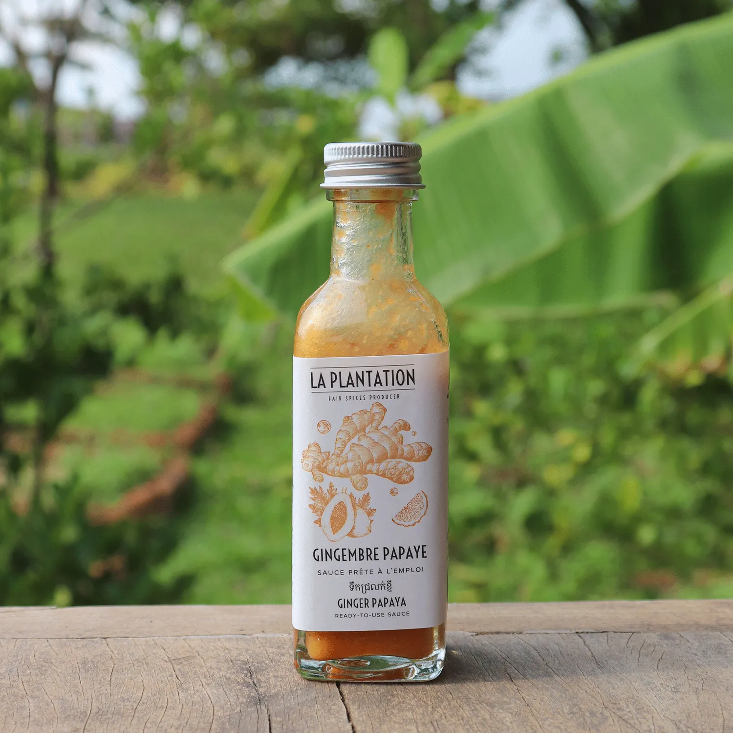 La Plantation sauce gingembre papaye douce