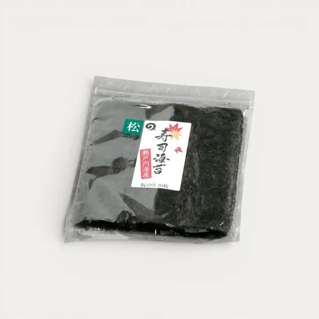 NISHIKIDORI Matsu nori supérieure algue sushi 10 feuilles