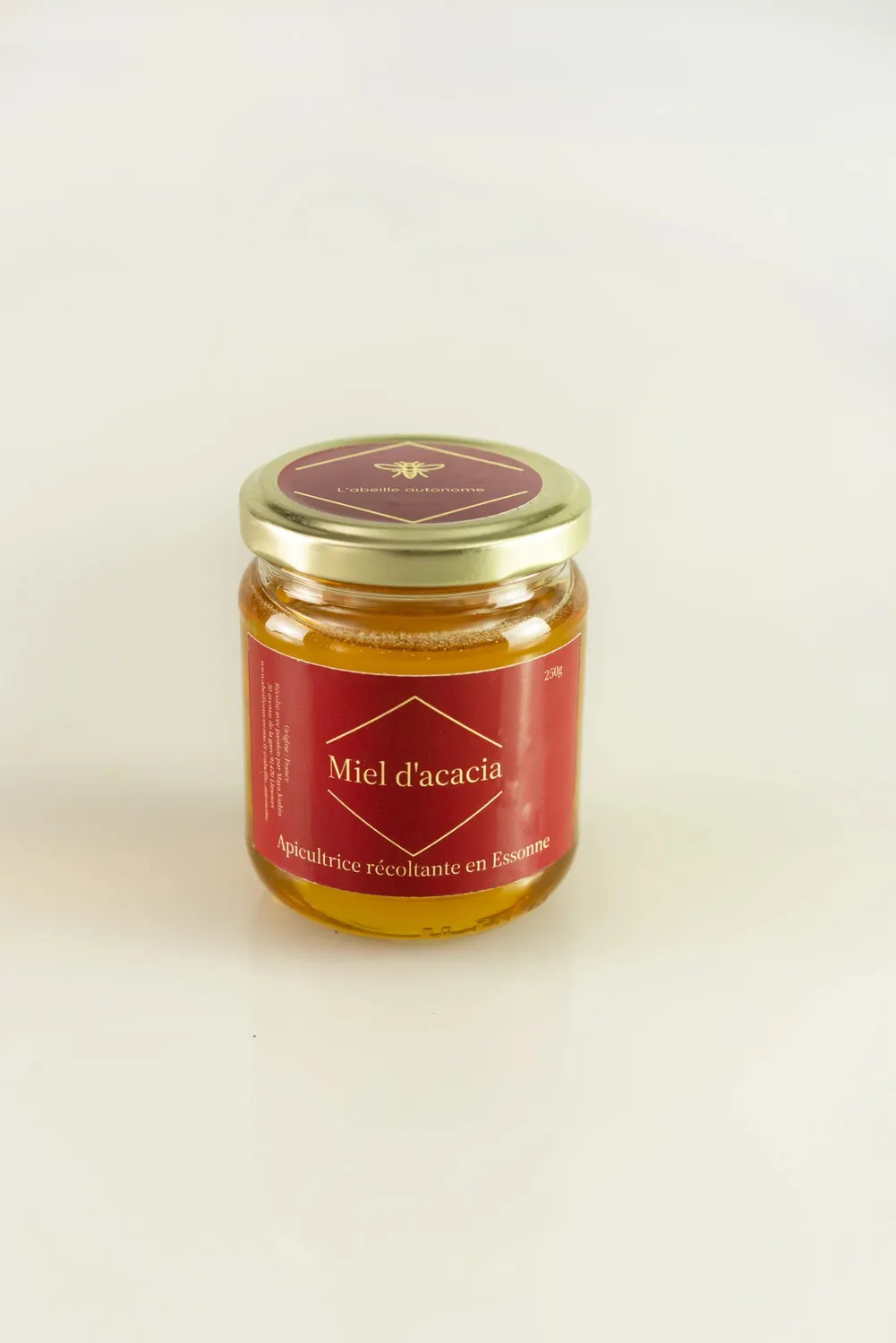 L'Abeille autonome miel d'acacia 250g liquide doux