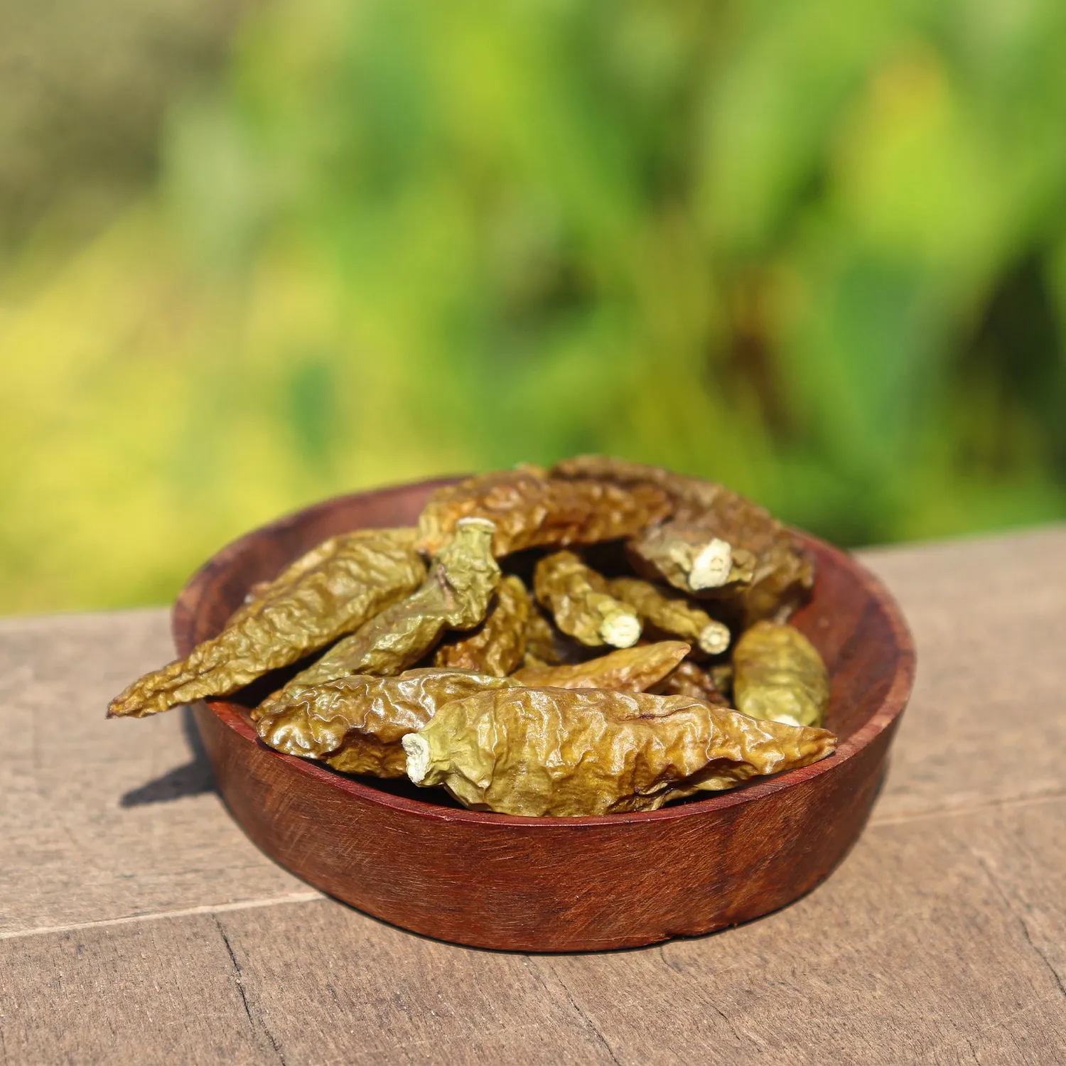La Plantation Piment Oiseau Vert piment entier fort