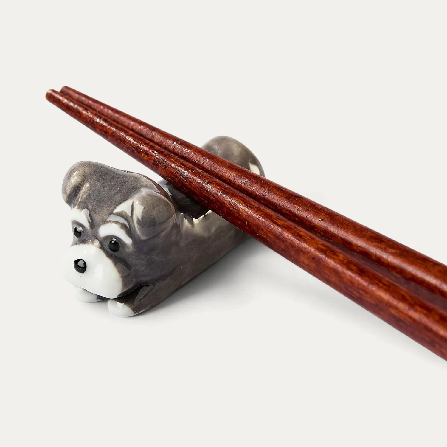 Nishikidori repose-baguettes porcelaine shiba beige