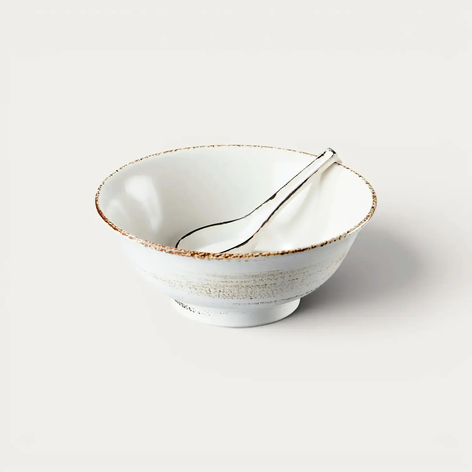 Nishikidori coffret bol ramen Sabikobiki 1200 ml cuillère