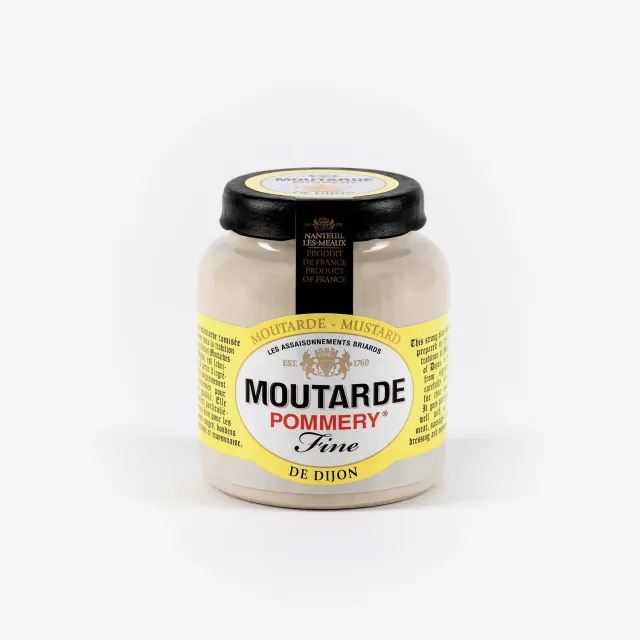 Pommery Dijon Moutarde Fine 100 g Pot en Grès