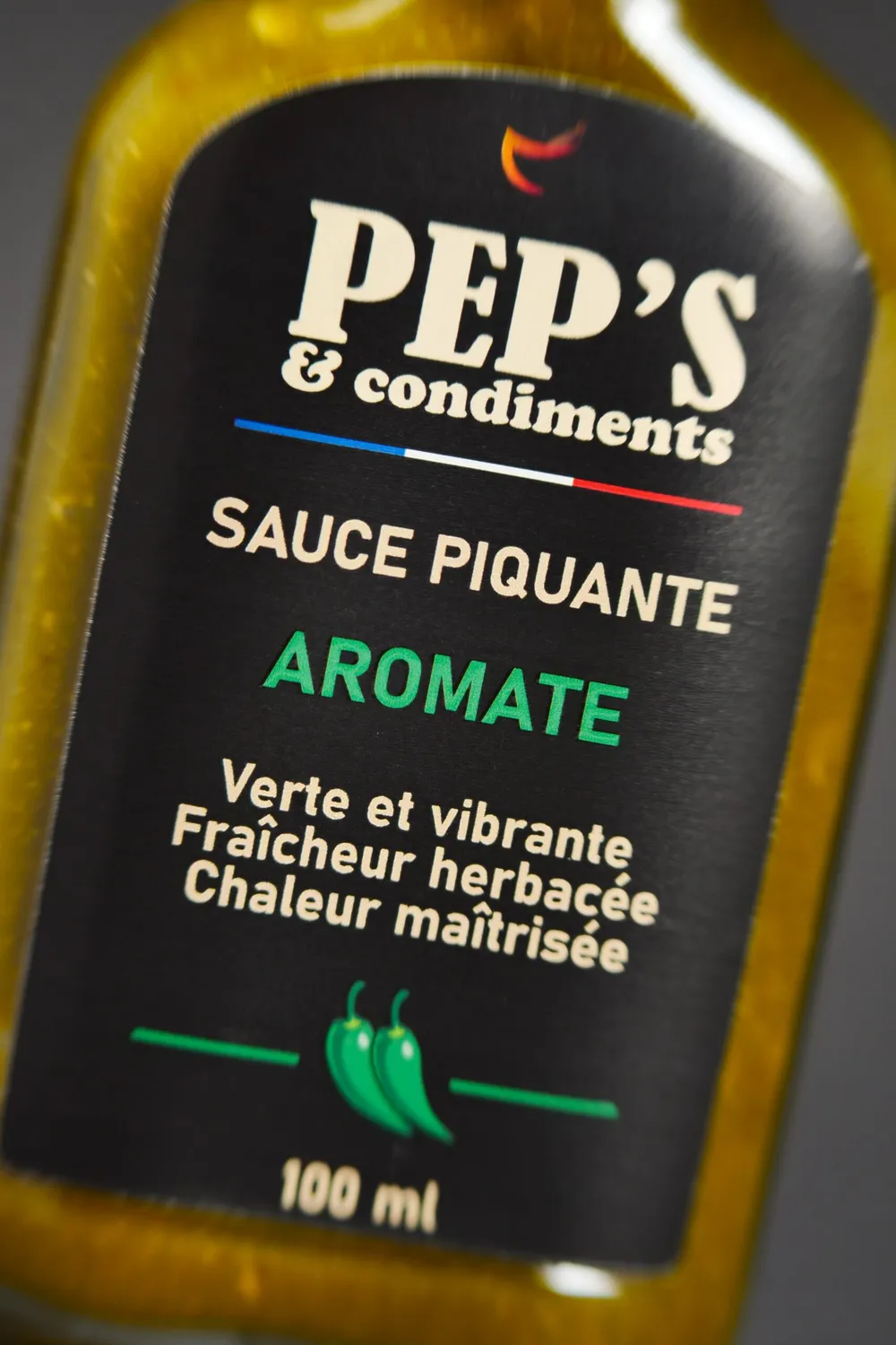 Pep's & condiments L'Aromate sauce verte Cayenne 100 ml