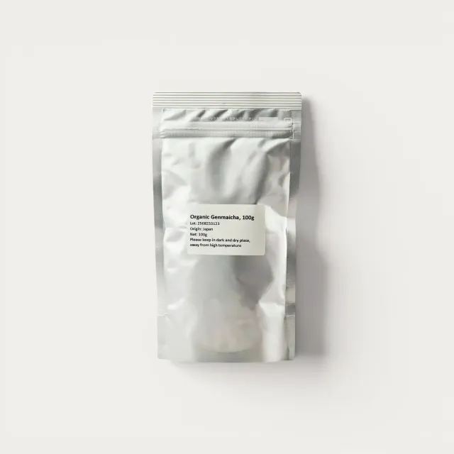 Nishikidori Genmaicha thé bio 100 g riz torrefie