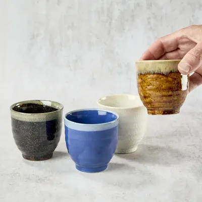 Nishikidori Set 4 tasses thé 7,6cm céramique