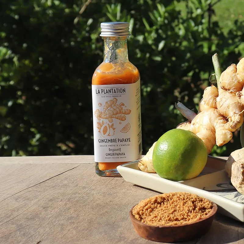 La Plantation sauce gingembre papaye douce