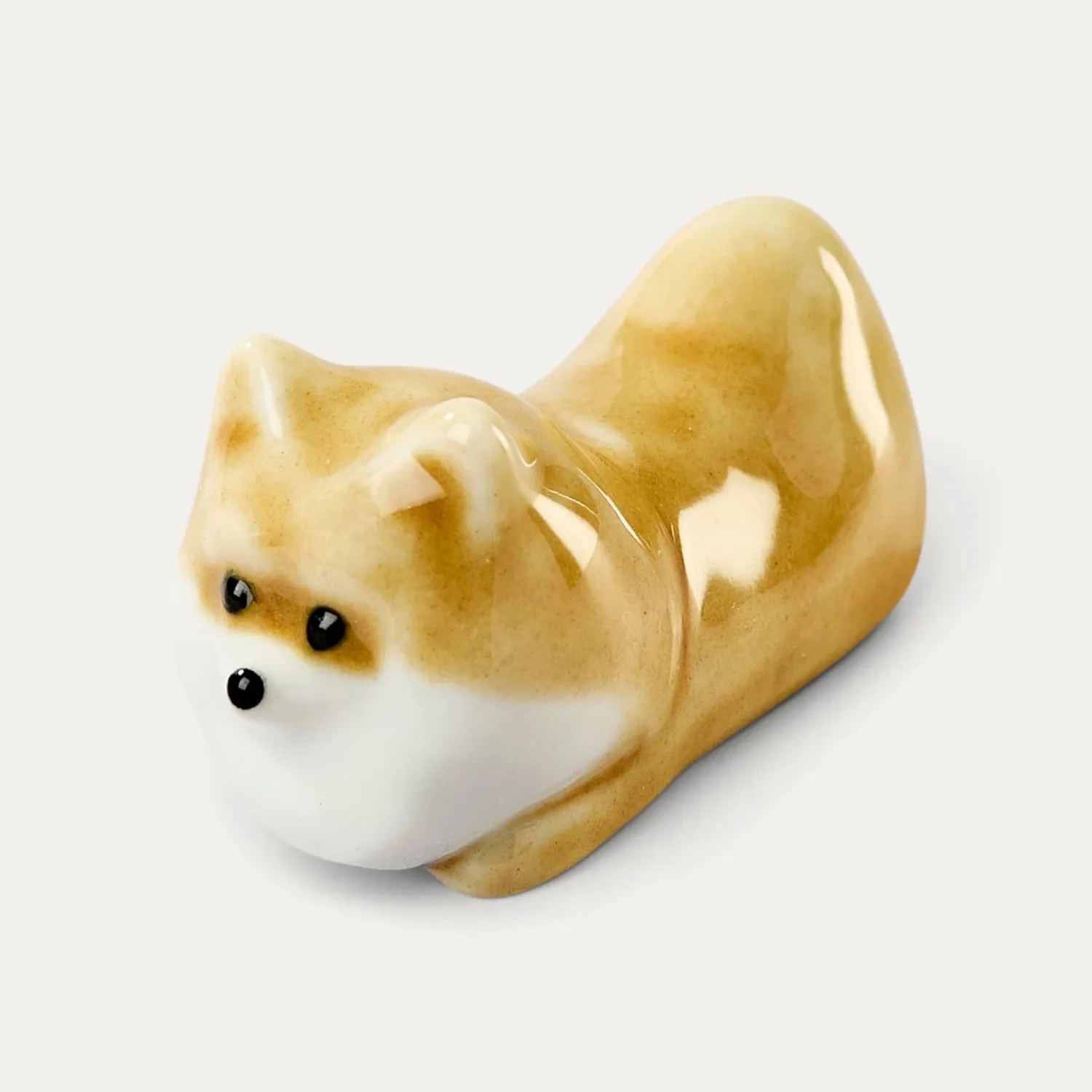 Nishikidori repose-baguettes porcelaine shiba beige