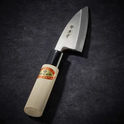 Nishikidori Deba couteau poisson 90mm droitier carbone
