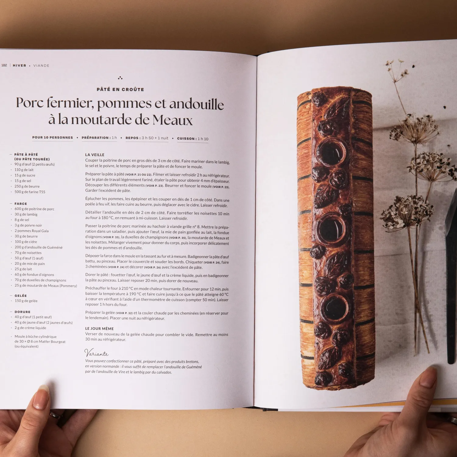 Pommery L'Art du Pâté en Croûte Livre 60 Recettes