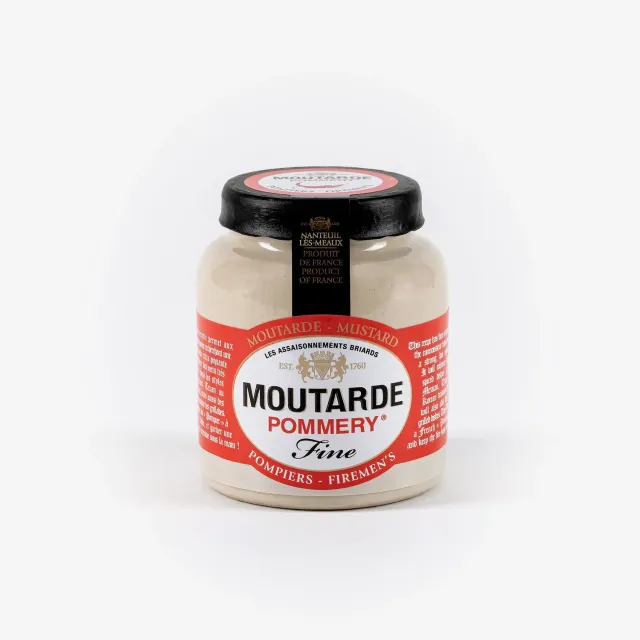 Pommery Pompiers moutarde tamisée 100g forte