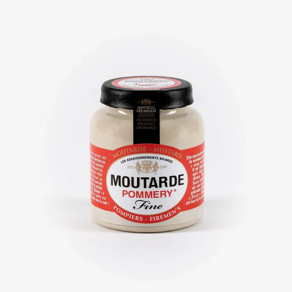 Pommery Pompiers moutarde tamisée 100g forte
