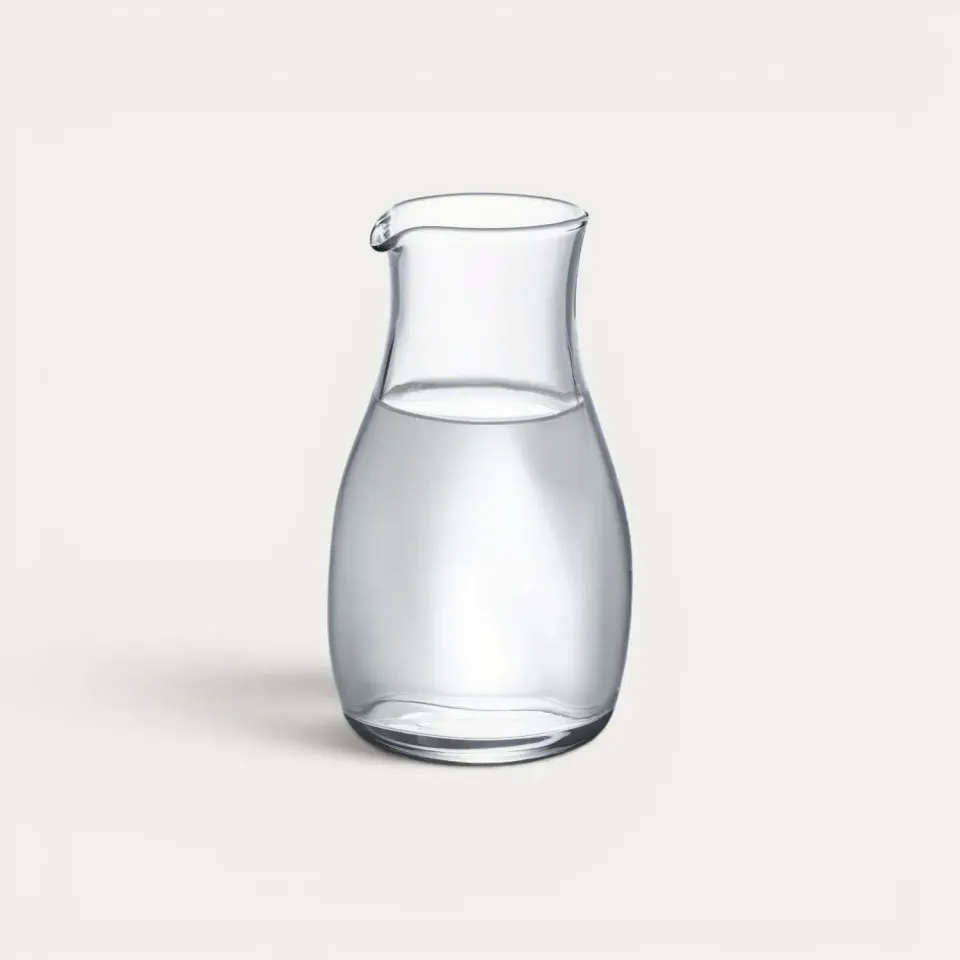 Nishikidori Tebineri carafe saké dashi verre transparent