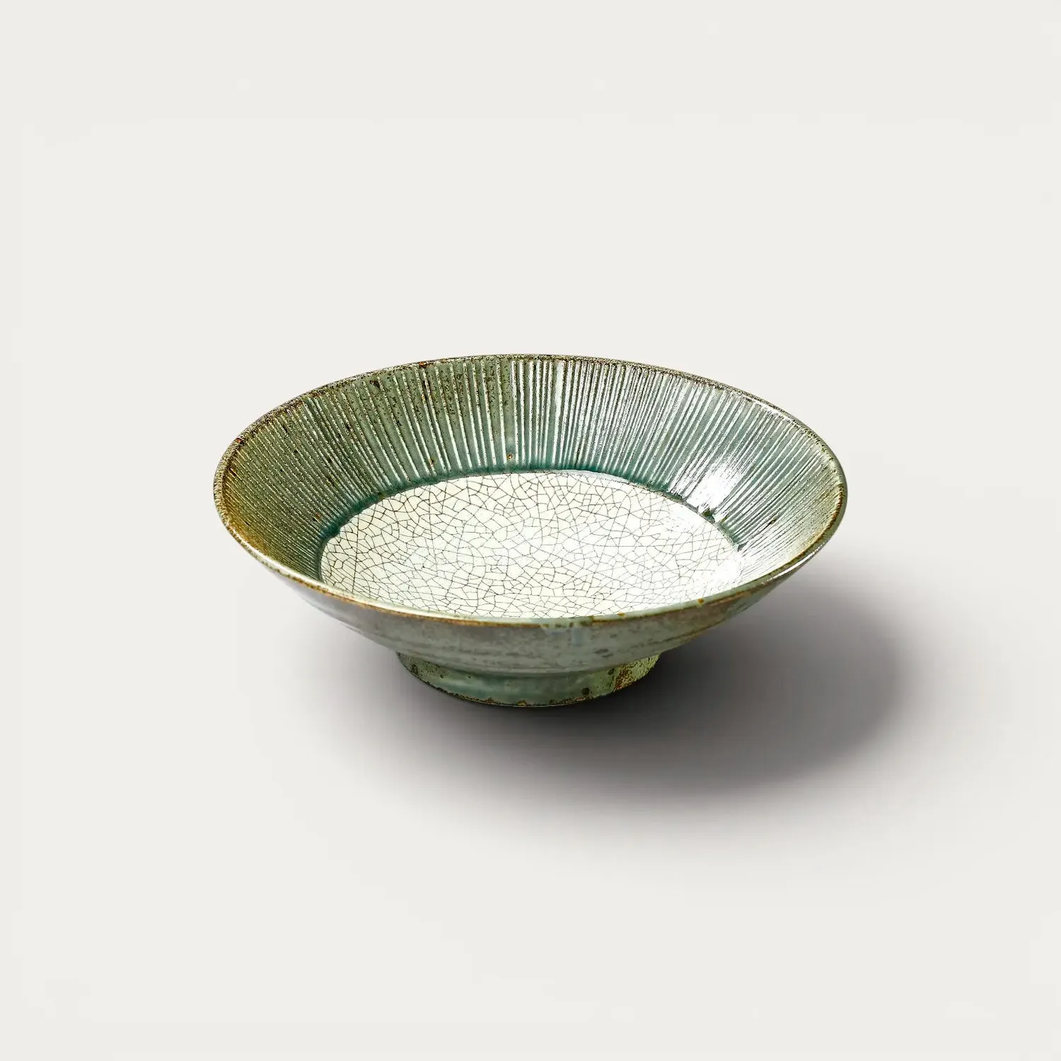 NISHIKIDORI Membachi Kon nezu assiette Ø 24,5 cm bleu gris