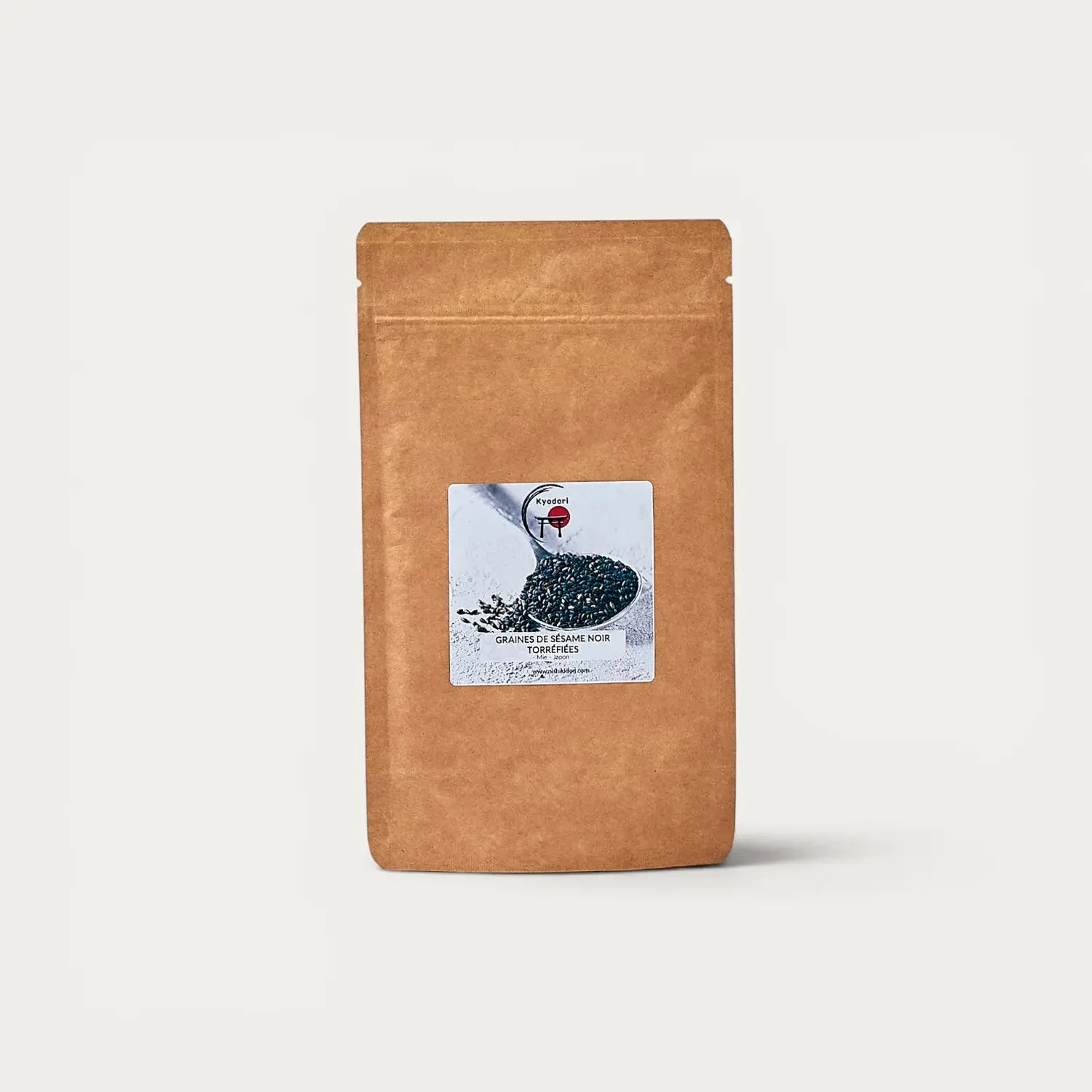 NISHIKIDORI sésame noir graines torréfiées 65g croquant