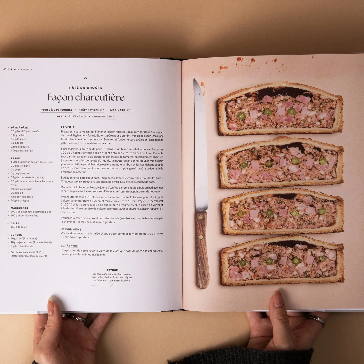 Pommery L'Art du Pâté en Croûte Livre 60 Recettes