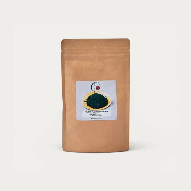 Nishikidori Bambou poudre charbon végétal 50 g neutre