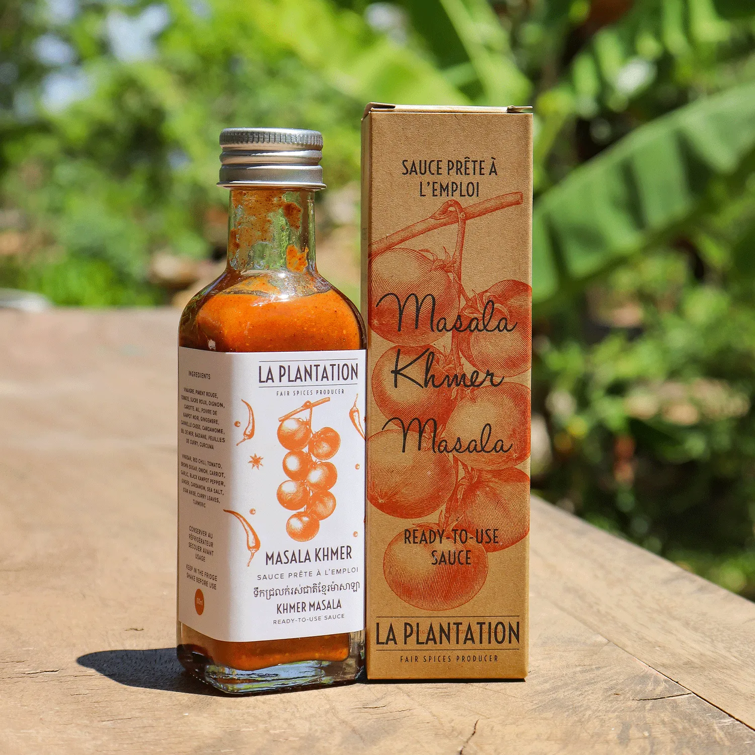 La Plantation Sauce Masala Khmer sauce curry doux