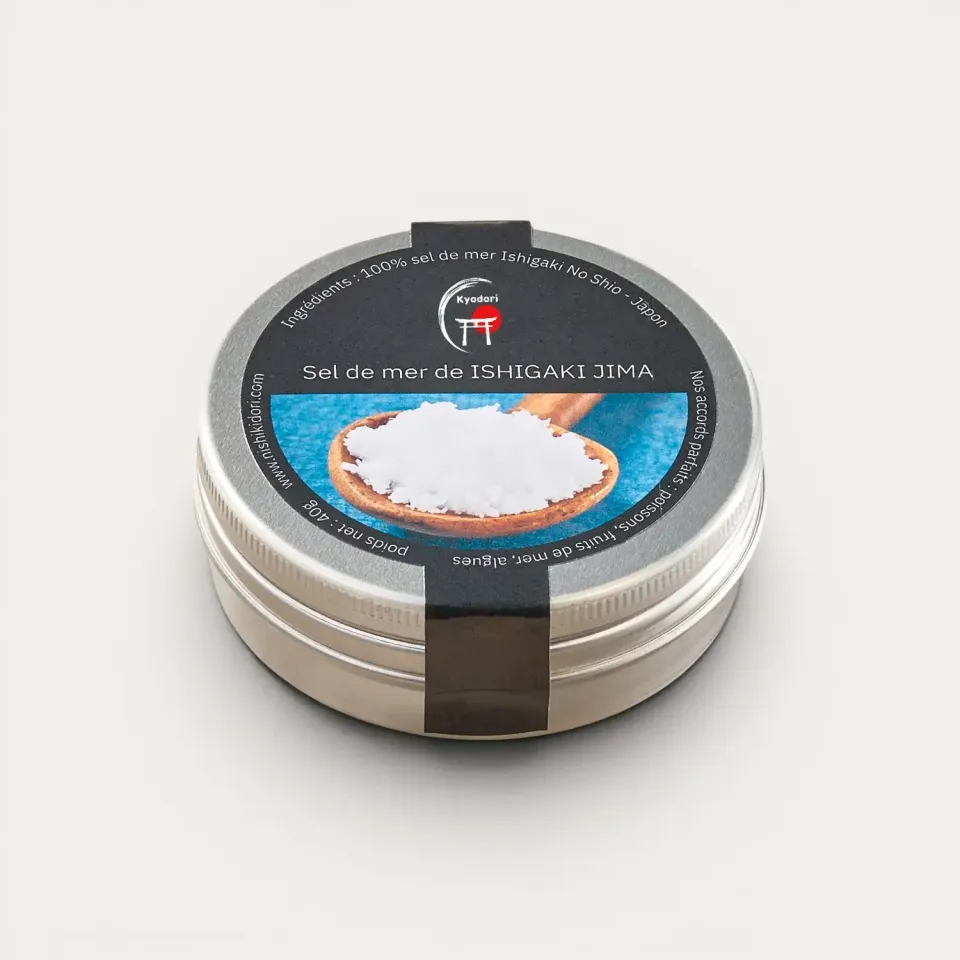 Nishikidori Sel Marin Ishigaki No Shio Récif Corail 40 g
