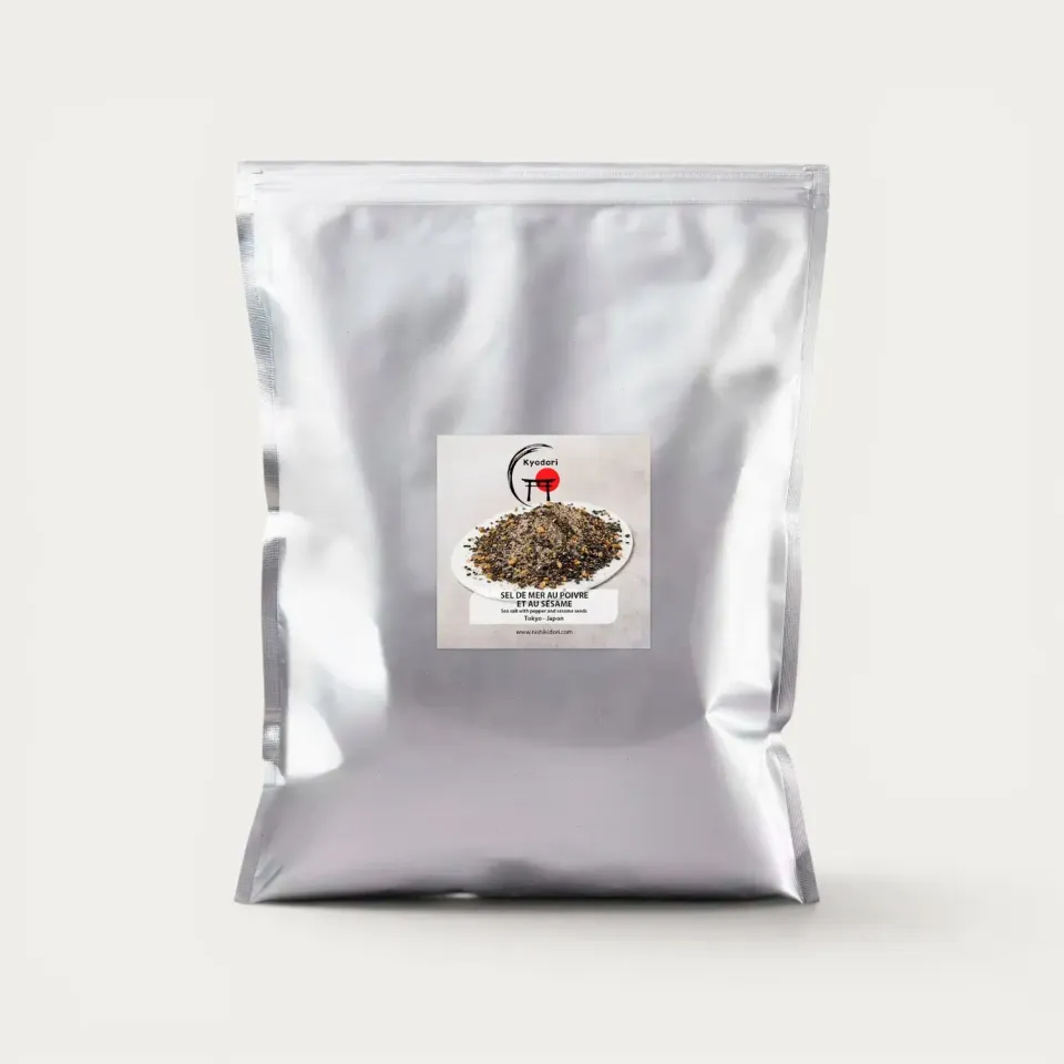 NISHIKIDORI Shiohachi sel poivre sésame 50 g assaisonne