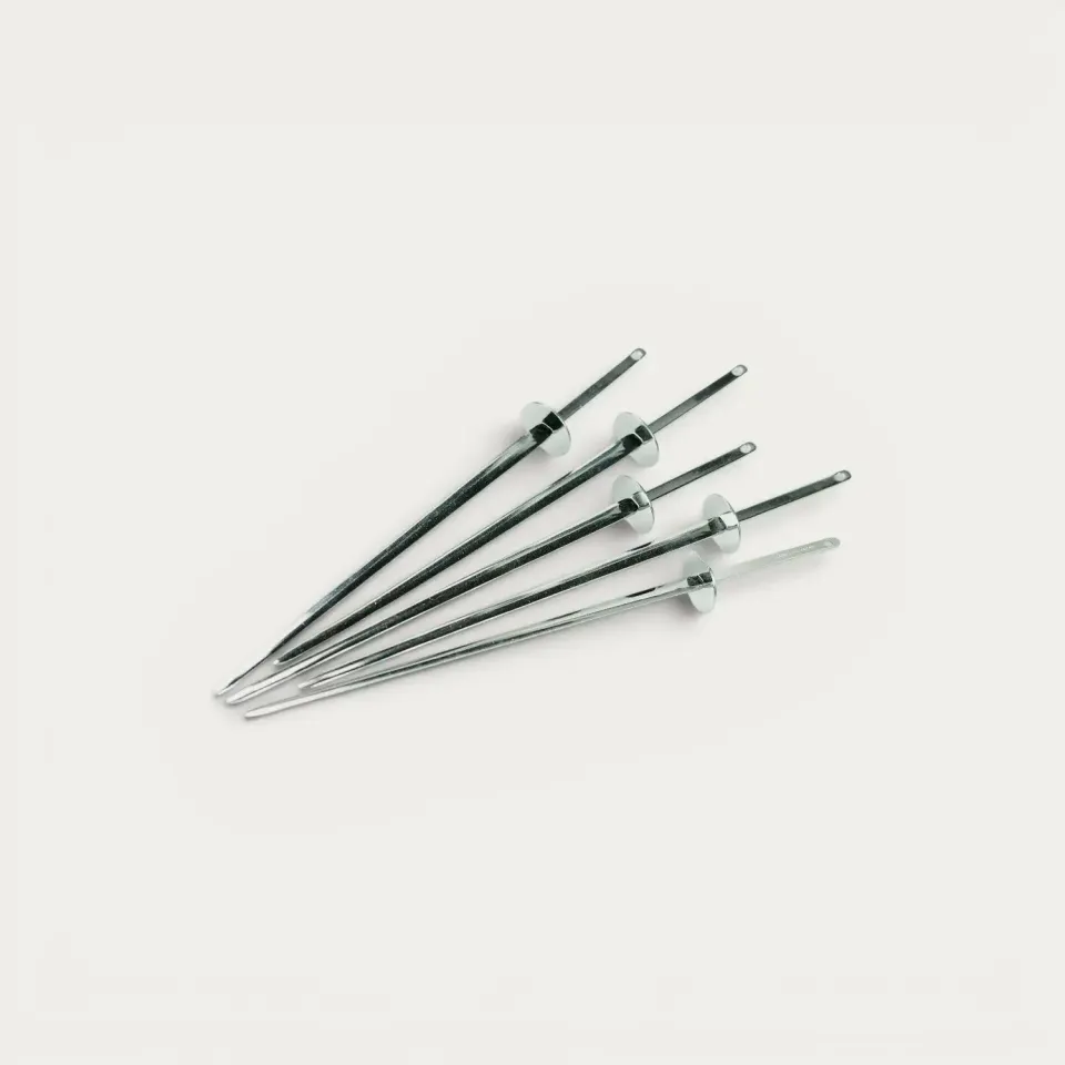 NISHIKIDORI Robatayaki pics brochettes barbecue lot 5 inox