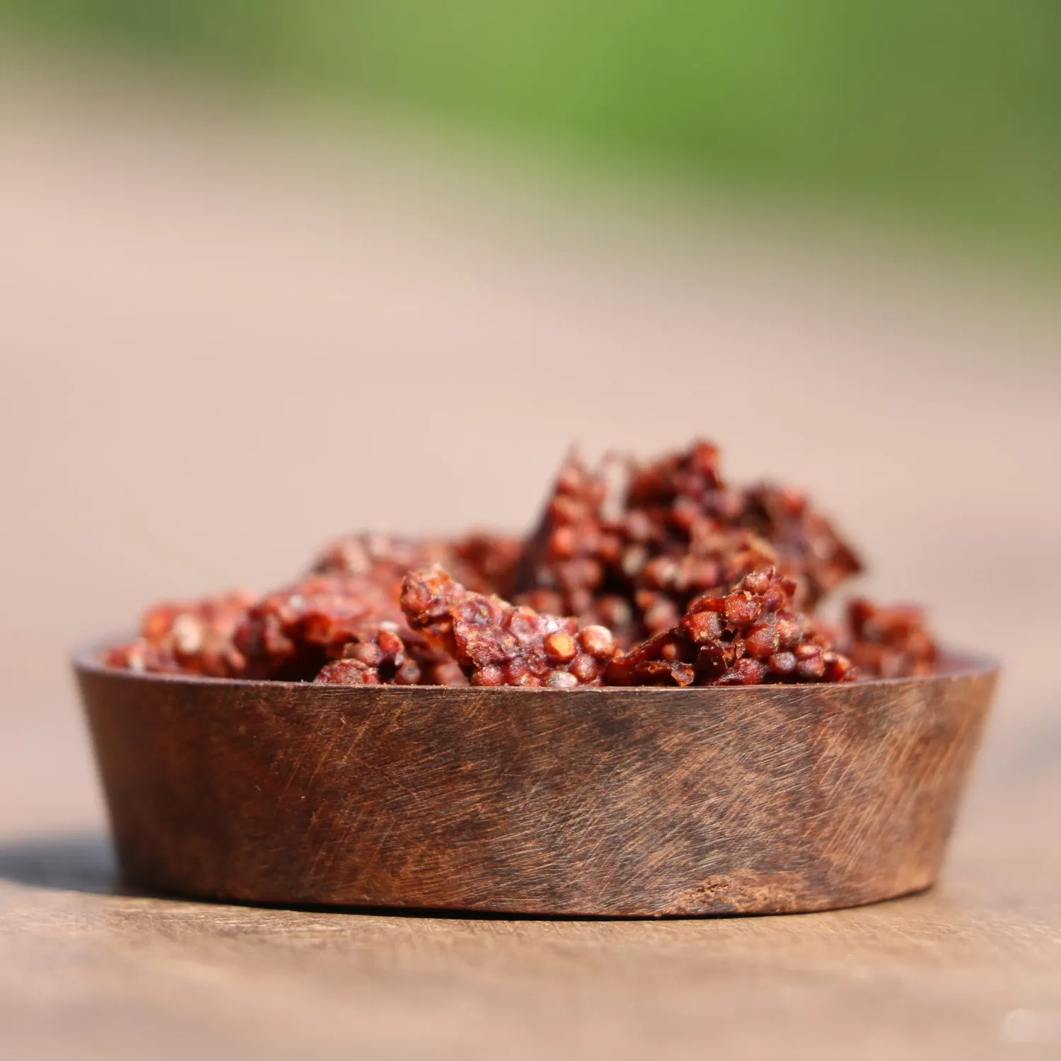 La Plantation Cuir de Poivre long rouge