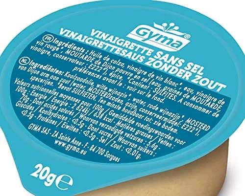 Gyma Coupelles Vinaigrette sans Sel 216x20g