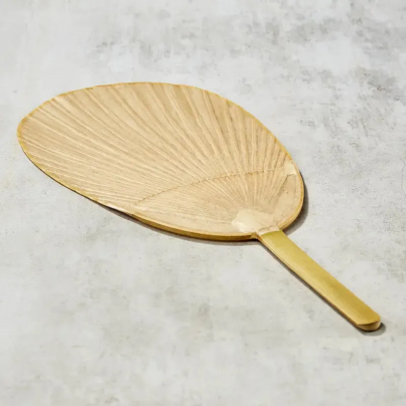 Nishikidori Shibu-Uchiwa éventail barbecue ovale 34,5cm
