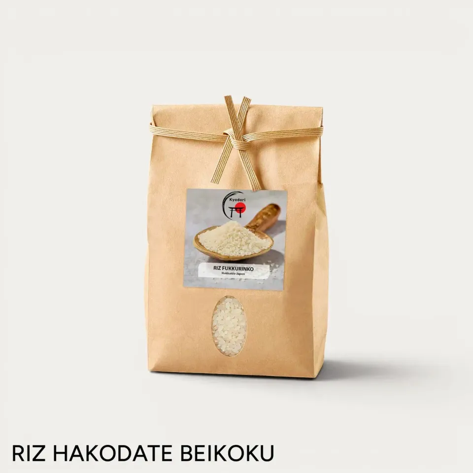 NISHIKIDORI Fukkurinko riz Hokkaido 1 kg tendre