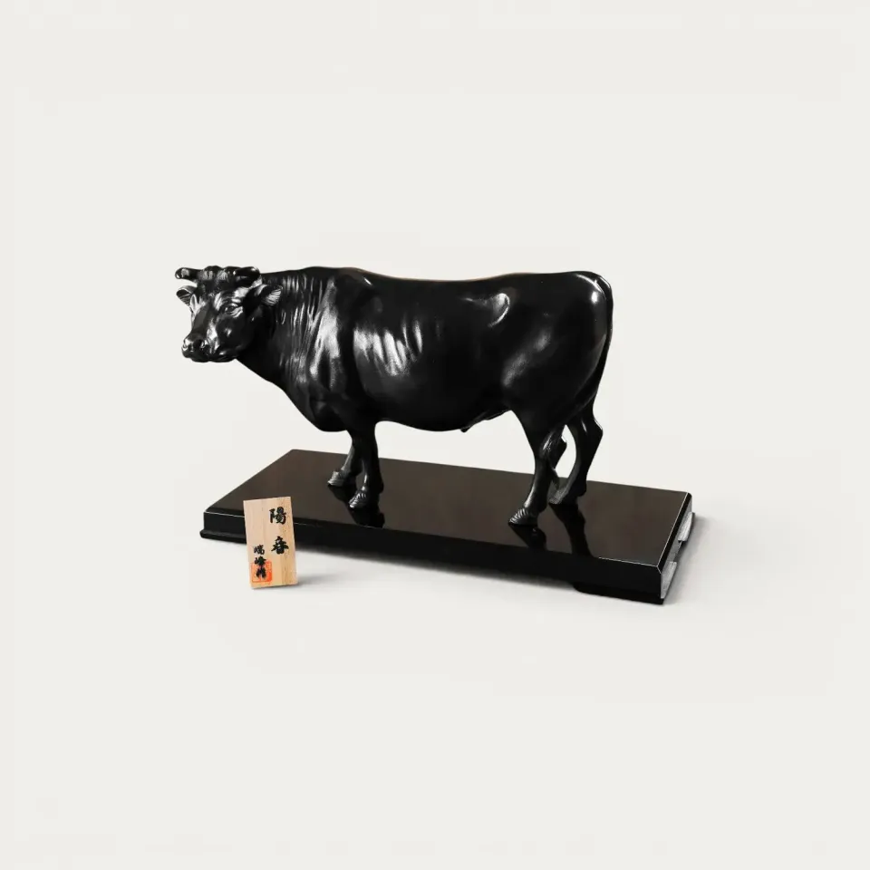 NISHIKIDORI Yousyun Wagyu statue alliage