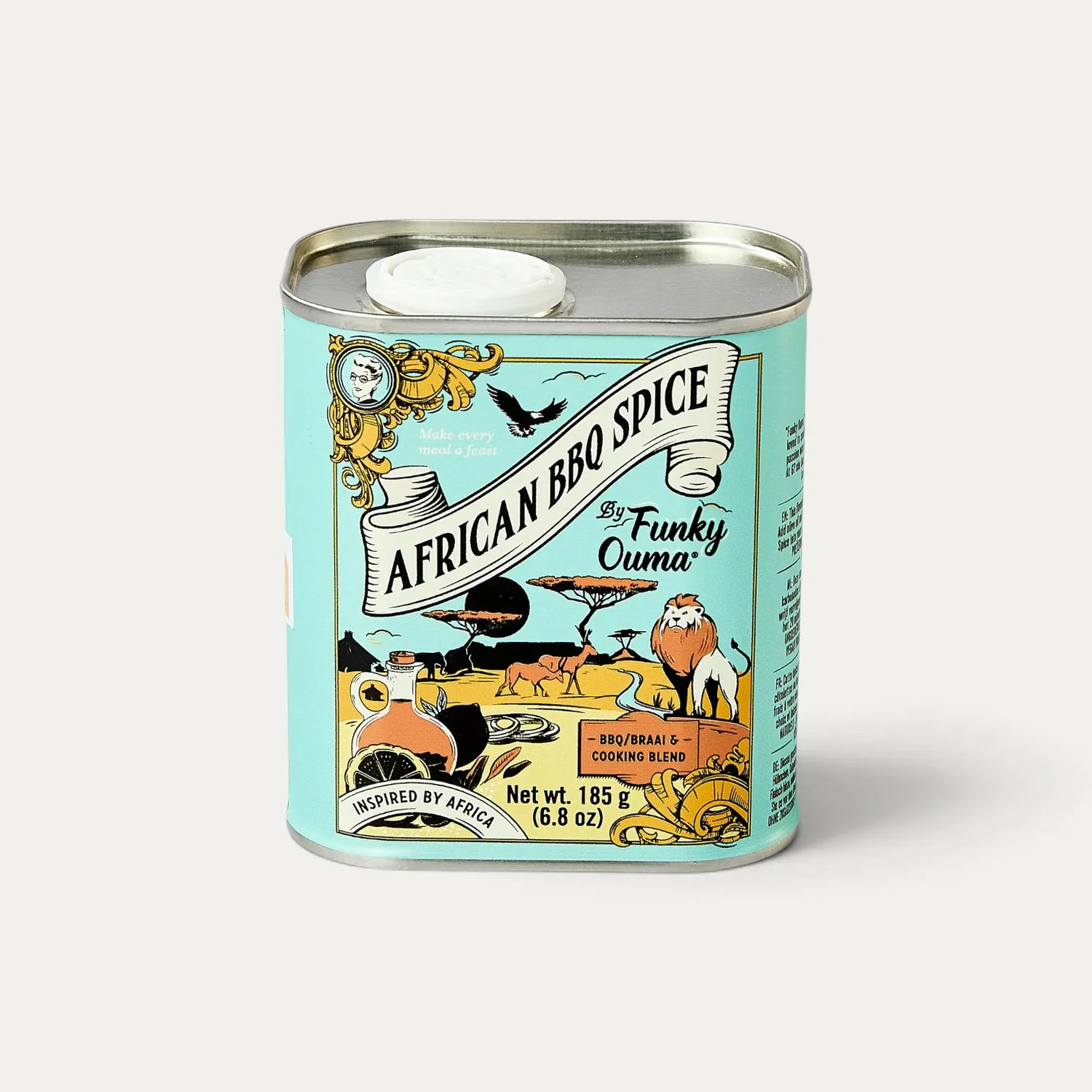 Nishikidori African BBQ épices mélange 55g fumé