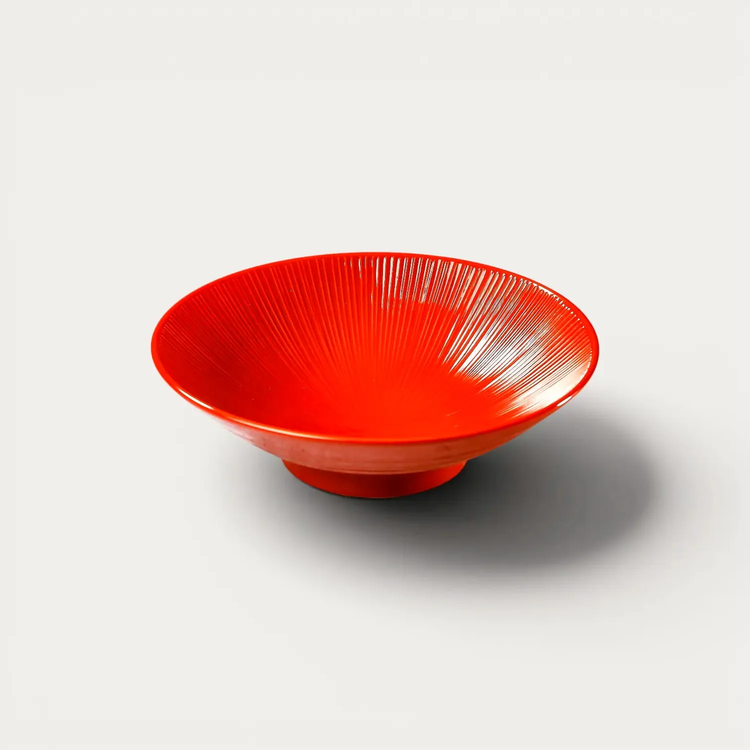 Nishikidori assiette somen udon noire Ø 21,4 cm profonde