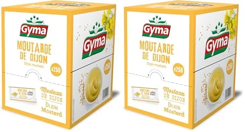 Gyma Boite Distributrice Moutarde Dijon sticks 250x4g intense