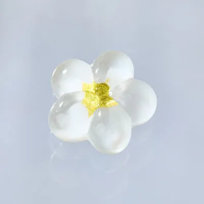 NISHIKIDORI Engimono porte-bonheur fleur de prunier blanc