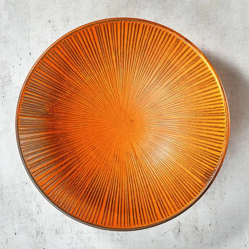 Nishikidori Assiette creuse porcelaine argile 21,4 cm