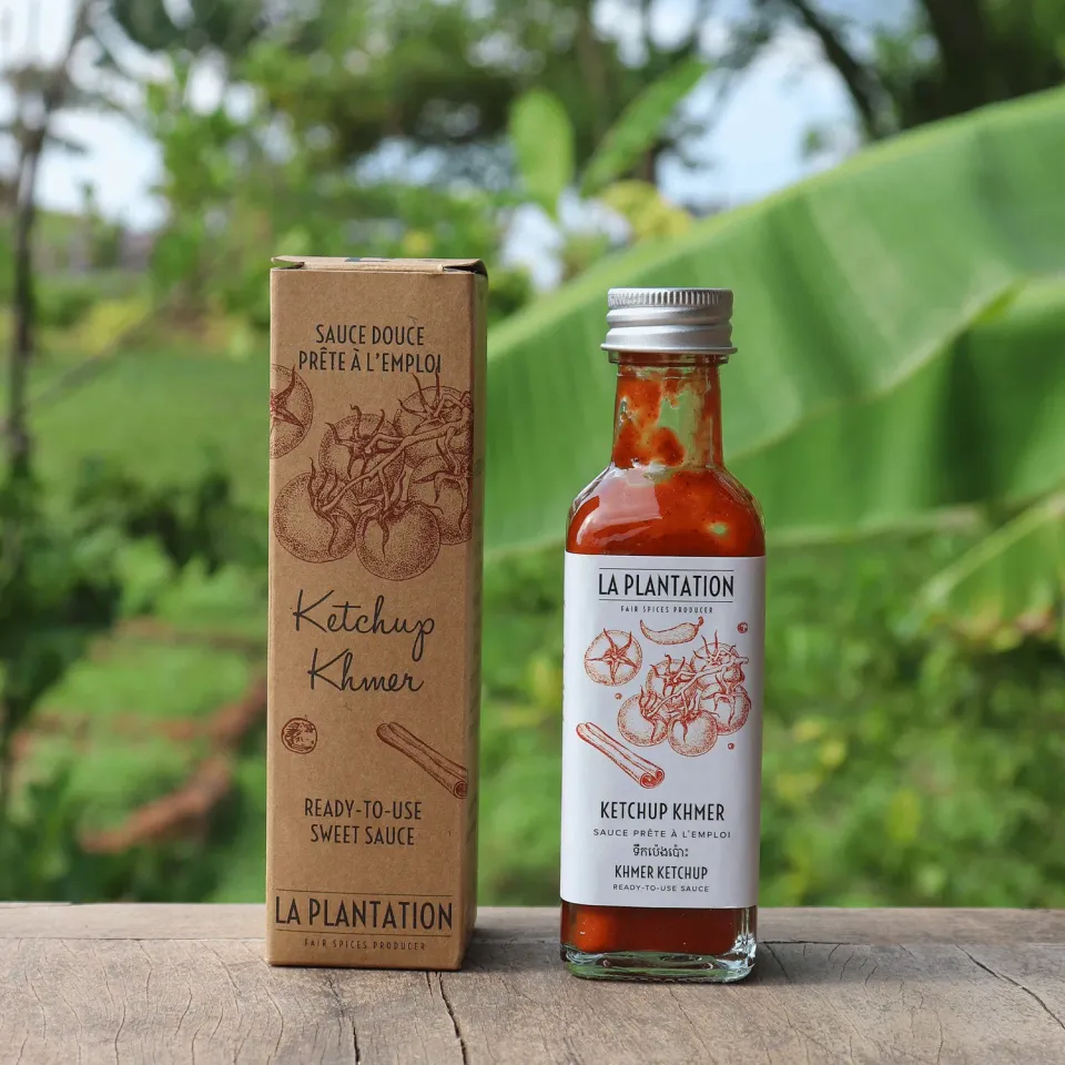 La Plantation Ketchup Khmer sauce tomate douce